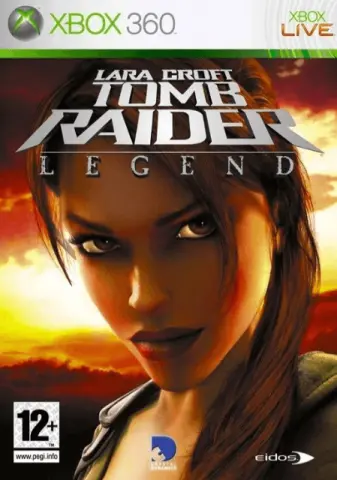 Xbox 360 Lara Croft - Tomb Raider: Legend omslag