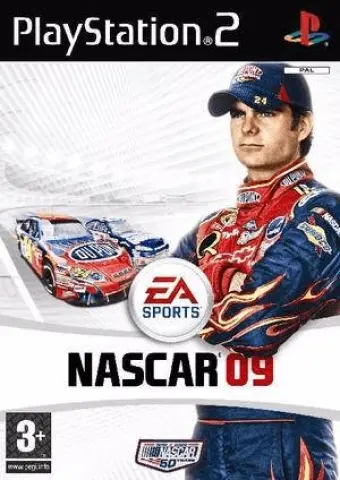 PS2 NASCAR 09 omslag