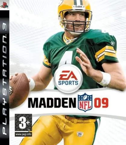 PS3 Madden NFL 09 omslag