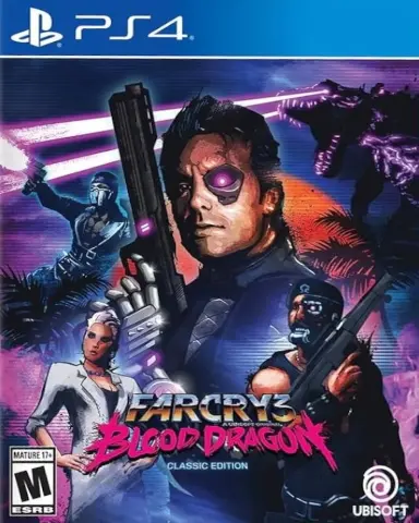 PS4 Far Cry 3: Blood Dragon omslag