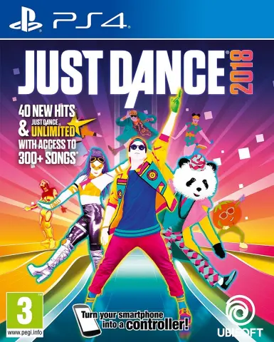 PS4 Just Dance 2018 omslag