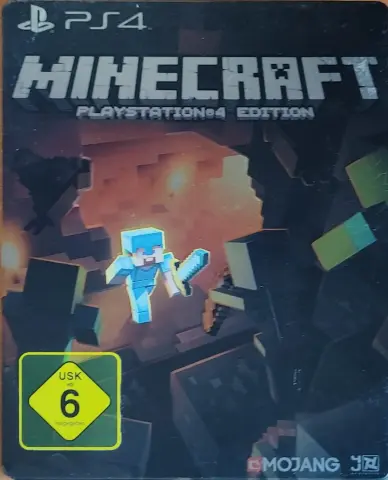 Ps4 Minecraft: Steelbook Edition omslag