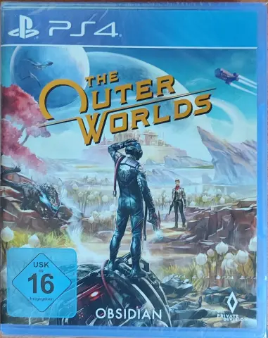 Ps4 Outer Worlds omslag