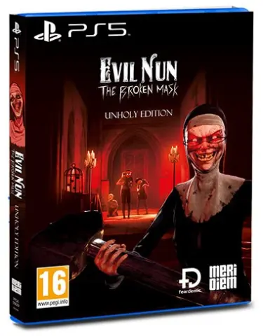 PS5 Evil Nun: The Broken Mask Unholy Edition omslag