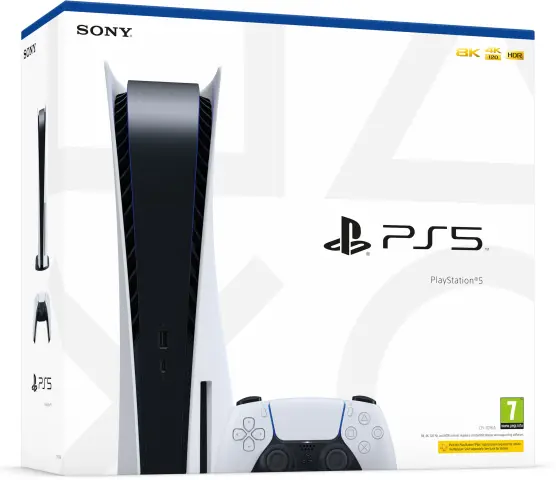 PS5 PlayStation 5 - White, 825 GB SSD cover