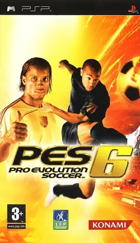 PSP Pro Evolution Soccer 6 omslag