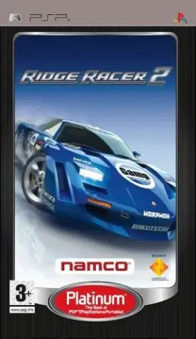 PSP Ridge Racer 2 omslag