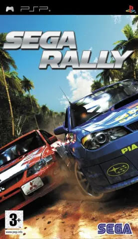 PSP Sega Rally omslag