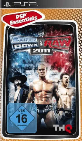 PSP WWE SmackDown vs. Raw 2011 omslag
