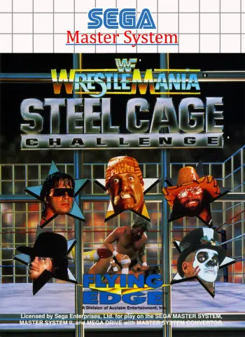 SMS WWF Wrestlemania: Steel Cage Challenge omslag