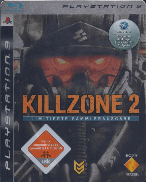 PS3 Killzone 2 Limitierte Sammlerausgabe cover