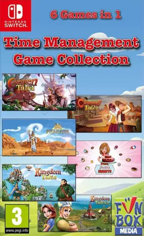 SWITCH 6 in 1 Time Management Game Collection omslag