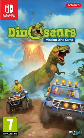 SWITCH Dinosaurs: Mission Dino Camp omslag
