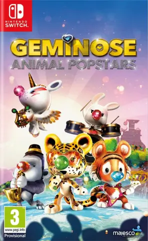SWITCH Geminose: Animal Popstars omslag