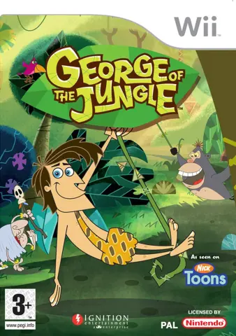 Wii George of the Jungle omslag