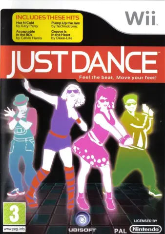 Wii Just Dance omslag