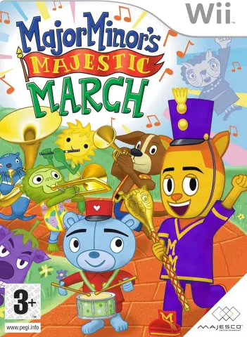 Wii Major Minor's Majestic March omslag