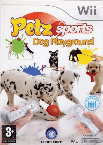 Wii Petz Sports Dog Playground omslag