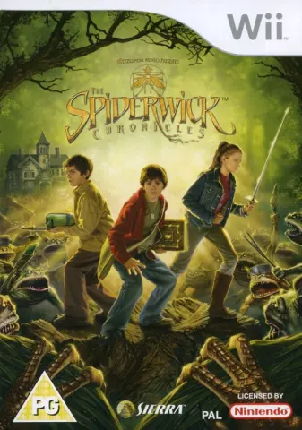 Wii The Spiderwick Chronicles omslag