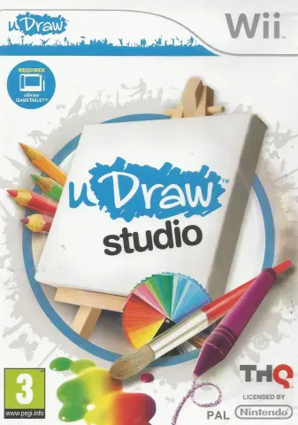 Wii uDraw Studio omslag