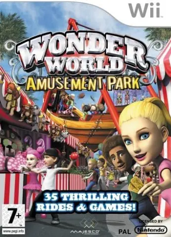 Wii Wonder World Amusement Park omslag