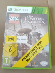 Xbox 360 LEGO Pirates of the Caribbean: The Video Game Promotional Copy